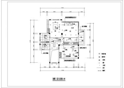 高档带绿化别墅室内外装修设计CAD施工图大样图